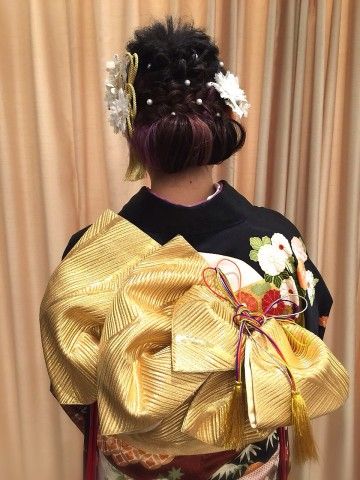 着物に似合うおしゃれな髪型特集 レングス別にご紹介 Folk