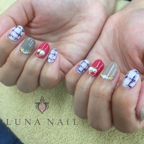 見たら真似したくなるツイードネイルのおすすめデザイン おすすめ旅行を探すならトラベルブック女子旅