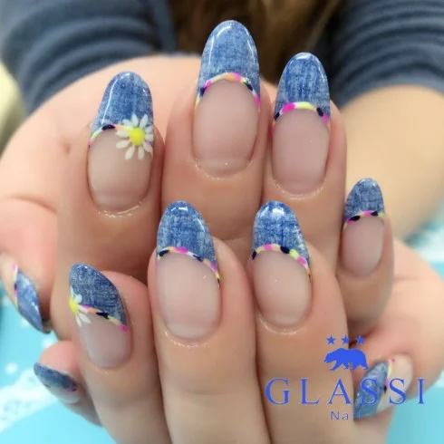 爽やかなデニムネイルのおすすめデザインまとめ 自分らしい便利な暮らしを トラベルブック Travelbook