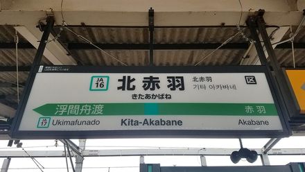 JR埼京線・北赤羽駅と周辺について！様々な情報を集めてみました