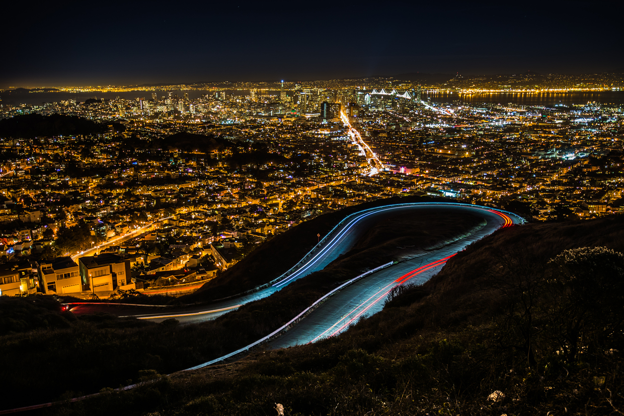 アメリカ】カリフォルニア・ツインピークスはサンフランシスコの絶景
