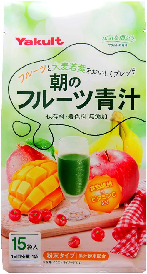 完熟フルーツ青汁...♪*ﾟ置き換えダイエット、健康維持に。。。 ◇日本薬健 スーパーフルーツ青汁ダイエット 3g×30包