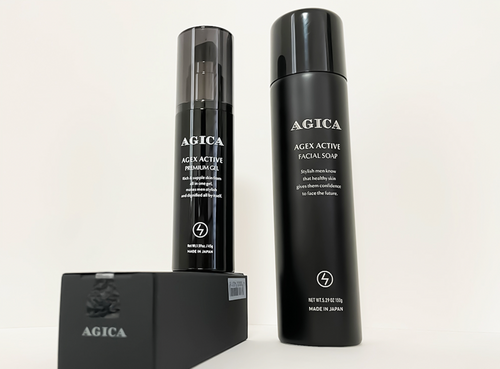 AGICA アジカ メンズ 洗顔料 メンズ用 3点セット Amazon | AGICA アジカ 炭酸洗顔 メンズ ｜毛穴汚れ・黒ずみ